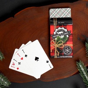 Подарочный набор «Время отмечать!»: карты игральные, рюмки, 3 шт.
