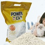 Наполнитель Power Cat Tofu Cat Litter / 6 л