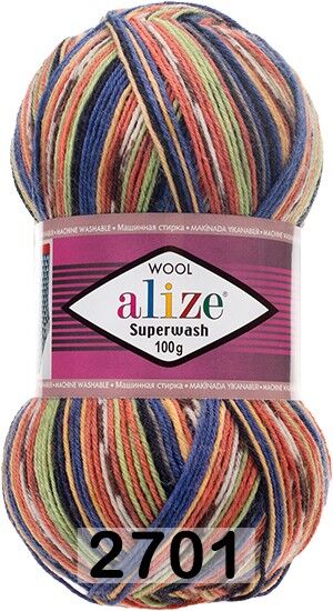 Пряжа Alize Superwash Comfort Socks