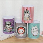 Металлическая копилка - консерва 10*15см
