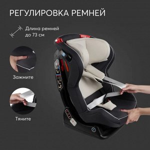 Автокресло Happy baby PASSENGER V2, 0-25 кг dark olive