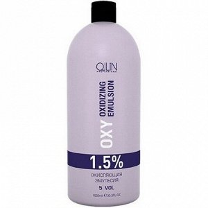 OLLIN Professional Оллин Окисляющая эмульсия к краске для волос Ollin performance OXY 1,5% 5 vol 1000 мл