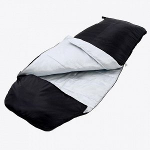 Спальный мешок туристический, цвет чёрный