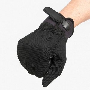 Перчатки тактические Storm tactic, L, ткань, черные