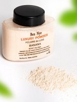 Рассыпчатая пудра банановая для лица Luxuary Powder, 02