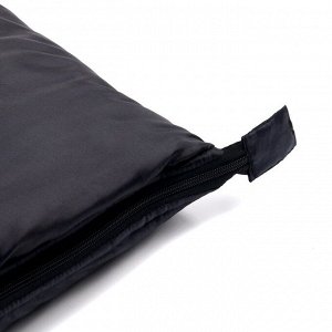 Спальный мешок туристический, цвет чёрный