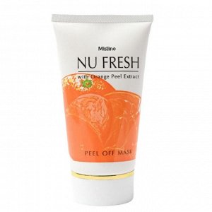 Mistine Маска-плёнка для лица от угрей, прыщей и пигментации /  Nu Fresh with Orange Peel Extract Peel off Mask, 50 г