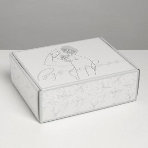 Коробка подарочная складная «Вдохновляй», 27 х 21 х 9 см