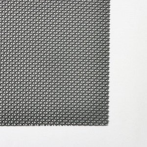Коврик придверный «ЗИГ-ЗАГ», 60x90 см, цвет серый