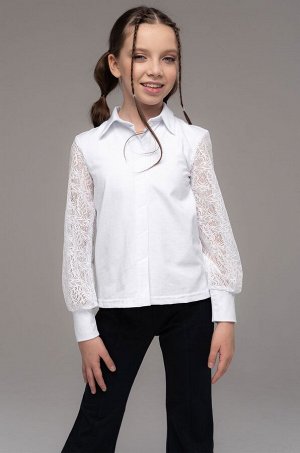 Блузка-рубашка для девочки