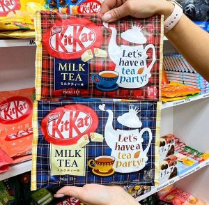 KitKat Milk Tea 105g - КитКат молочный чай. 7шт