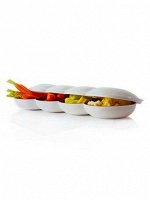 Менажница Аллегро белая с крышкой - Tupperware®