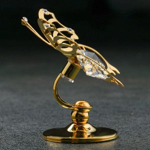 Сувенир "Бабочка", мини, с кристаллами