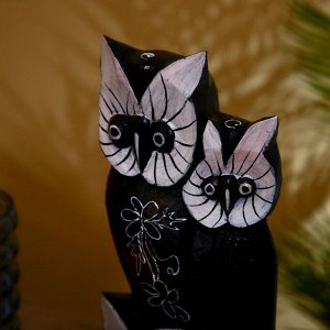 Сувенир дерево "Три совы" 16х7,5х40 см