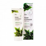 Пенка для умывания Ekēl Foam Cleanser  Green Tea с зелёным чаем, туба 180мл