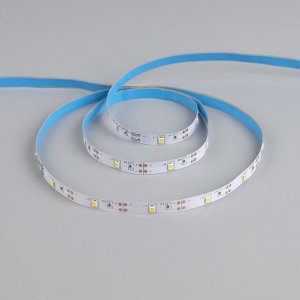 Светодиодная лента Luazon Lighting 1 м, IP20, SMD2835, 30 LED/м, 3хААА, 3000К