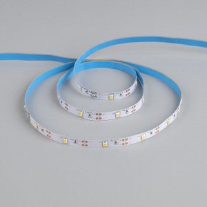 Светодиодная лента Luazon Lighting 3 м, IP20, SMD2835, 30 LED/м, 3хААА, 3000К, свечение тёплое белое