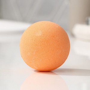 Бомбочка для ванны "Сладкая булочка", 130 г, аромат персик