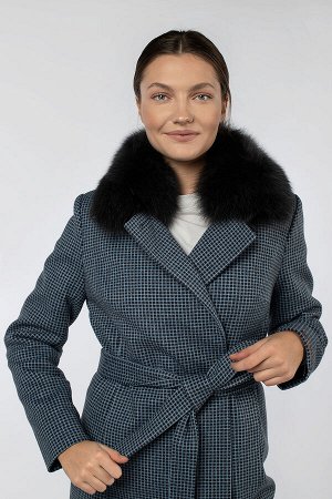02-3128 Пальто женское утепленное (пояс)