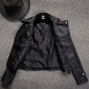 Куртка косуха женская черная