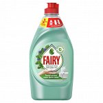 Жидкость для мытья посуды Fairy Нежные Руки Чайное Дерево и Мята 450мл