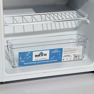 Контейнер для холодильника RICCO, 37,5?11?9,5 см, цвет прозрачный