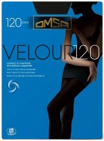 Акция! OMSA VELOUR 120 Nero 3 микрофибра с лайкрой /5/