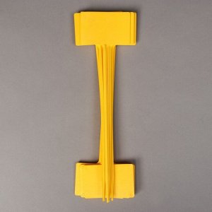 Таблички садовые, для маркировки растений, 34 см, набор 10 шт., пластик, МИКС, Greengo