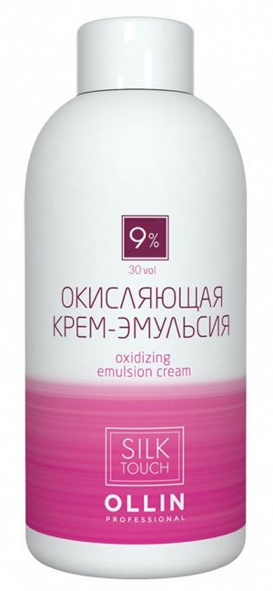 Ollin Silk touch Окисляющая крем эмульсия 9 % 30vol 1000 мл Оллин