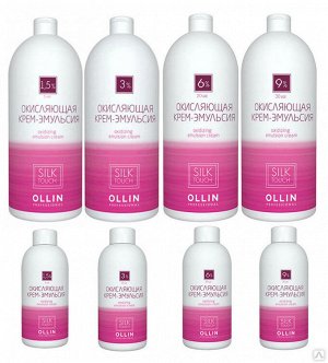 Ollin Silk touch Окисляющая крем эмульсия 3 % 10vol 1000 мл Оллин