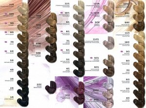 Оллин Стойкая краска для волос Оллин шатен пепельный тон 4/1 Ollin Silk touch 60 мл
