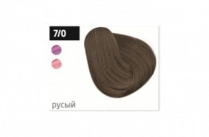 Оллин Стойкая краска для волос Оллин русый тон 7/0 Ollin Silk touch 60 мл