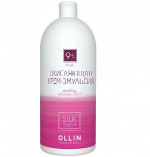Окисляющая крем эмульсия 9 % 30vol Ollin Silk touch 1000 мл Оллин