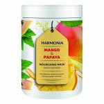 .Sessio Harmonia  маска для питания волос  Манго  Папайя 1000