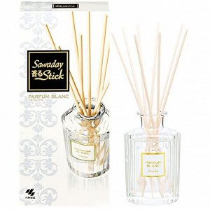 "Sawaday Fragrant Stick" Освежитель воздуха для дома (с палочками) Parfum Blanc 70мл