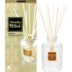 044643 "Sawaday Fragrant Stick" Освежитель воздуха для дома (с палочками) Parfum Sparkling Gold 70мл