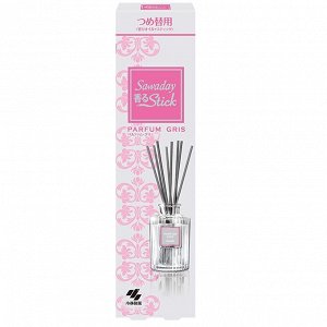 "Sawaday Fragrant Stick" Освежитель воздуха для дома (с палочками) Parfum Gris (запасной блок) 70мл