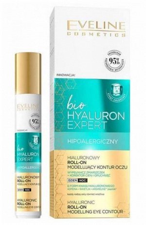 EVELINE BIO HYALURON EXPERT 30+ Гипоаллергенный глубоко увлажняющий крем-эликсир против морщин 50мл