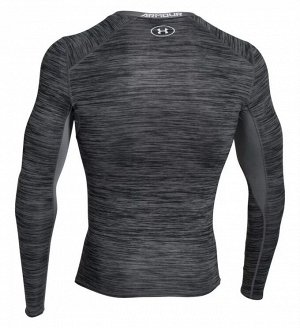 Рашгард Under Armour HeatGear ® Compression Longsleeve Shirt (1275057-040) серый