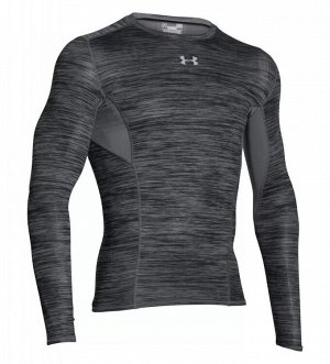 Рашгард Under Armour HeatGear ® Compression Longsleeve Shirt (1275057-040) серый