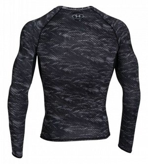 Рашгард Under Armour Compression Longsleeve Shirt (1258896-004) серый