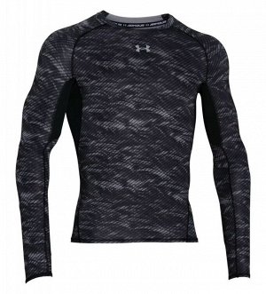 Рашгард Under Armour Compression Longsleeve Shirt (1258896-004) серый