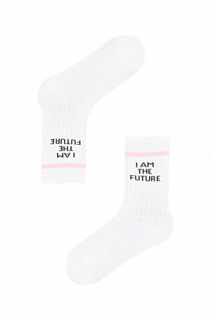 2 пары носков с надписью для девочек