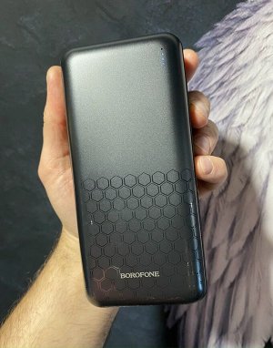 Портативный аккумулятор BOROFONE DBT15B Compact Energy 30000 mAh 2 входа и 2 USB выхода