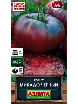 Микадо черный 20шт А томат