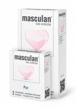 ПРЕЗЕРВАТИВЫ MASCULAN PUR № 3 (УТОНЧЕННЫЕ ПРОЗРАЧНЫЕ) 3 штуки