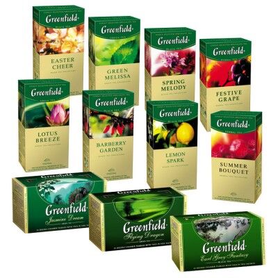 Чай "Richard" - превосходный вкус и аромат — Greenfield черный (пакетированный)