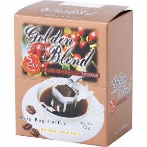 Кофе молотый Seiko Coffee Дрип-бэг Golden Blend