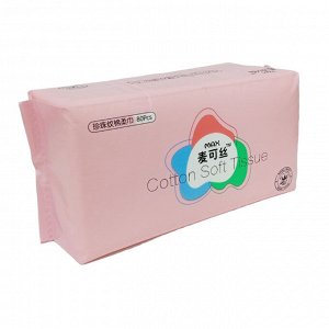 Хлопковые салфетки Cotton Soft Tissue / 1 уп. 80 шт. 200 x 200 мм