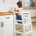 Башня помощника Монтессори Polini kids Sky, белый